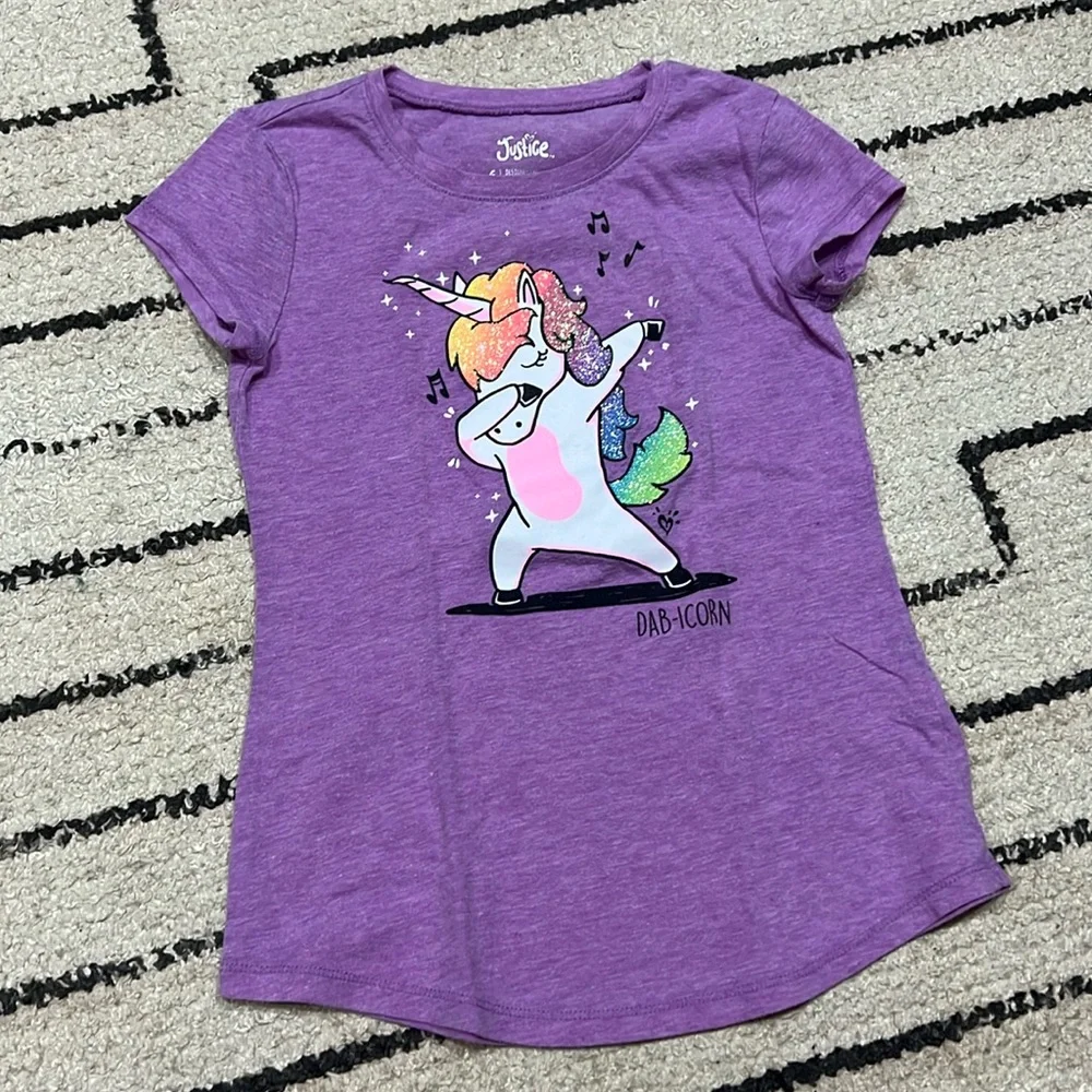 Justice unicorn shirt